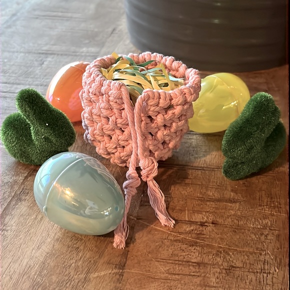 Macrame Mini Pod - Basket - Picture 3 of 6